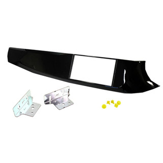 ATD RFP-50895B Double DIN Radio Fascia Panel Frame For Alfa Romeo Giulietta RHD (2010-2014) In Black