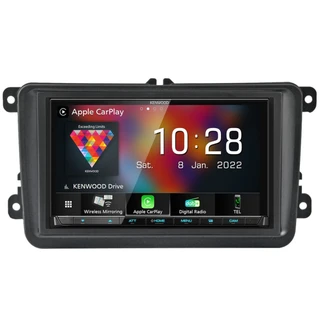 Kenwood DMX8021DABS Radio Build DAB CarPlay Android Auto For Skoda VW PQ & MQB Entry