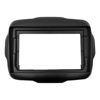 ATD RFP-22629 9" Perfect Fit Radio Frame Fascia For Jeep Renegade (2014-2020)