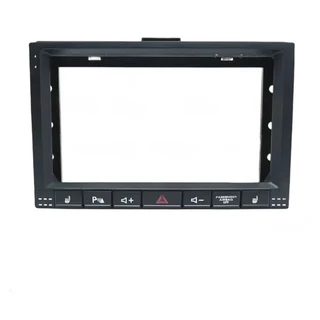 ATD RFP-52801 Perfect Fit 9" Screen Fascia Frame Panel For VW Touareg Mk1 With Buttons