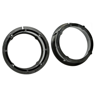 ATD SAR-40119 Front Rear Door Speaker Adapter Rings (165mm 6.5") For Audi Seat Skoda VW
