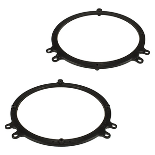 ATD SAR-40122 Front Rear Door Speaker Adapter Rings (165mm 6.5") For Audi A3, A4, A6, TT