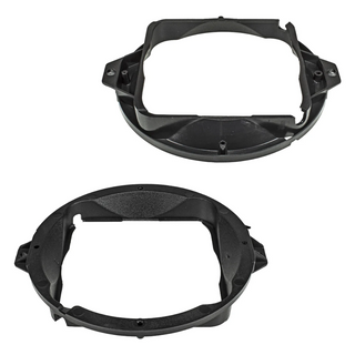 ATD SAR-40123 Rear Shelf Speaker Adapter Rings (165mm 6.5") For Audi A3, A4, TT (1995-2006)