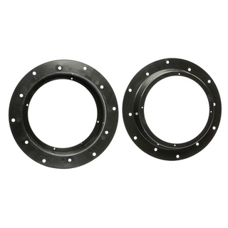 ATD SAR-40128 Front Door Speaker Adapter Rings (165mm 6.5") For Audi Seat Skoda Volkswagen