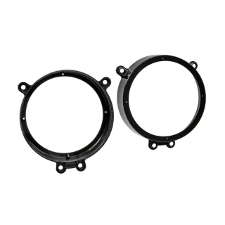 ATD SAR-40135 Front Door 6.5" 165mm Speaker Adapter Rings For BMW X5 Mercedes W203 CLK