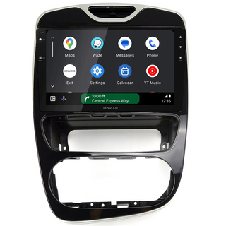 Kenwood DMX80AXS Perfect Fit 9" Radio Android Auto & CarPlay For Renault Clio Mk4 & Mk5