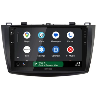 Kenwood DMX80AXS Perfect Fit 9" Radio Android Auto & CarPlay For Mazda 3 Mk2 (2009-2013)