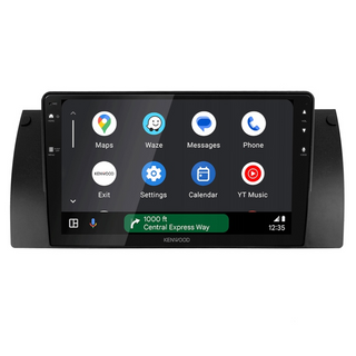 Kenwood DMX80AXS Perfect Fit 9" Radio Android Auto & CarPlay For BMW 5 Series (1996-2004)