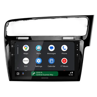 Kenwood DMX80AXS Perfect Fit 9" Radio Android Auto & CarPlay For VW Golf Mk7 (2012-2020)