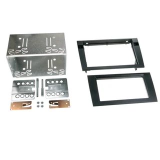 ATD RFP-50314 Double DIN Radio Fascia Frame Panel With Cage For Audi A4 B6/B7 (2001-2008)