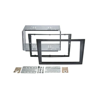 ATD RFP-50700B Double DIN Fit Radio Fascia Frame Panel For Vauxhall Without Crease In Black