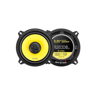 Recoil RLX525 L-3 Series 2-Way 5.25" Coaxial Car Audio Speaker Premium Full-Range Upgrade