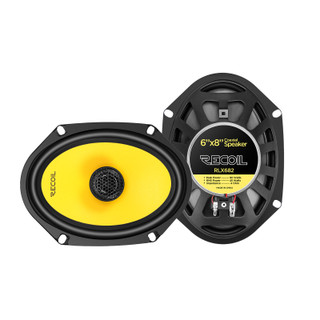 Recoil RLX682 L-3 Series 2-Way 6x8" Coaxial Car Audio Speaker High-Performance Upgrade