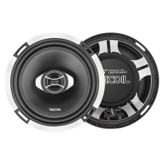 Recoil SPX65 Level-2 Series 6.5 Inch 2-Way 4-Ohm Coaxial Car Audio Speaker System 55W RMS