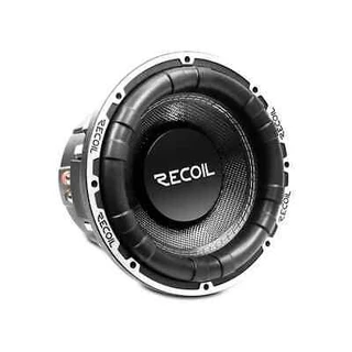 Recoil SW10D4 10 Inch Dual 4-Ohm Car Audio Subwoofer 1000 Watts RMS / 2000 Watts Peak