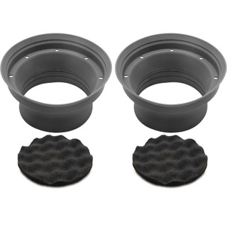 Recoil SPB8 Foldable Waterproof Silicone 8 Inch Car Speaker Baffle Kit One Pair