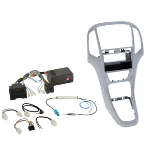 ACV 611230-23-3 Double DIN HU Fitting Installation Kit With Pocket For Vauxhall Astra J (2009–2018)