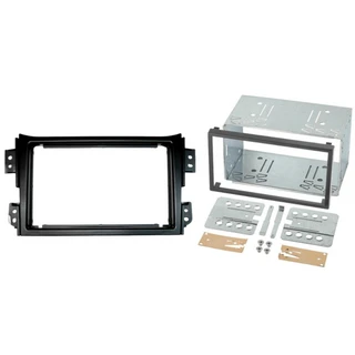 ATD RFP-50741 Double DIN Radio Fascia Frame Panel With Cage For Suzuki Splash (2008-2016)