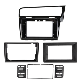 ATD RFP-50905 Double DIN Car Radio Fascia Frame Panel For VW Golf Mk7 (2012-2020)