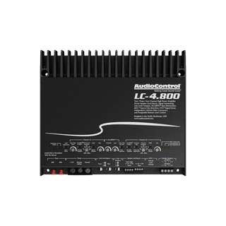 AudioControl LC-4.800 4-Channel Multi-Channel Amplifier 800W RMS AccuBASS® OEM Integration