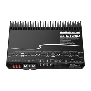 AudioControl LC-6.1200 Amp 6-Channel Multi-Channel Amplifier 1200W RMS AccuBASS® OEM
