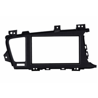 ATD RFP-50587 Double DIN Car Radio Fascia Frame Matte Black For Kia Optima K5 (2010-2014)