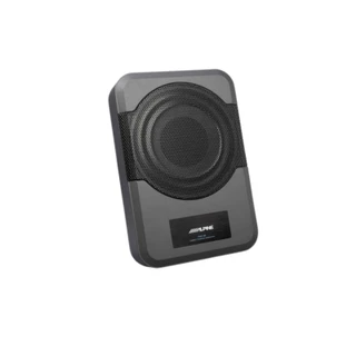 Alpine PWE-S8 8" (200mm) Active  Subwoofer with Built-in 240W Amplifier & Remote Bass Control