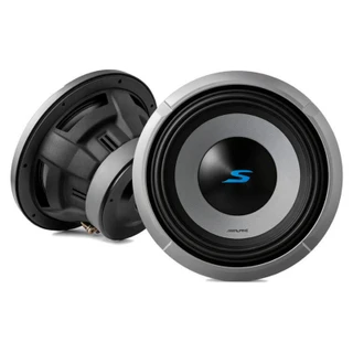 Alpine S2-W10D4 10" (250mm) Sub 600W RMS Dual Voice Coil Subwoofer 1800W Peak Power