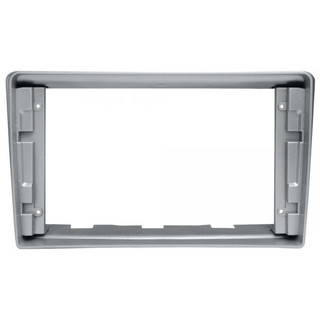 ATD RFP-22776 Perfect Fit 9" HU Screen Fascia Frame Panel For Toyota Avensis T25 T250 In Silver