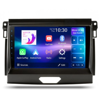 Pioneer SPH-PF97BT 9" Perfect Fit Head Unit CarPlay Android Auto Kit for Ford Ranger 2015-19