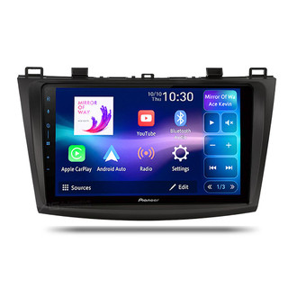 Pioneer SPH-PF97BT 9" Perfect Fit Head Unit CarPlay Android Auto Kit For Mazda 3 2009-2013