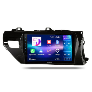 Pioneer SPH-PF97BT Perfect Fit CarPlay Android Auto 9" Head Unit For Toyota Hilux 2015-2020