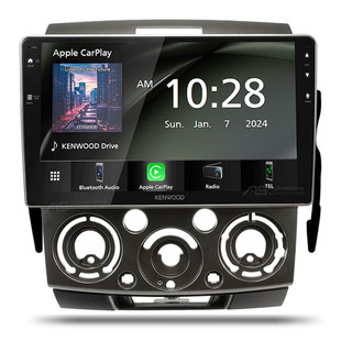 Kenwood DMX80AXS Perfect Fit 9" Radio Android Auto & CarPlay For Ford Ranger & Mazda BT50 2006-2011