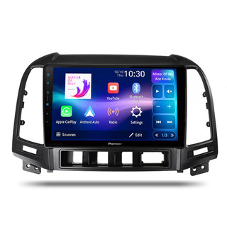 Pioneer SPH-PF97BT Perfect Fit CarPlay Android Auto 9" Radio For Hyundai Santa Fe 2009-2012