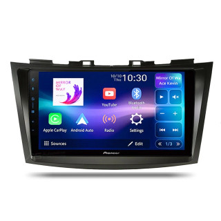 Pioneer SPH-PF97BT Perfect Fit CarPlay Android Auto 9" Head Unit For Suzuki Swift 2011-2017