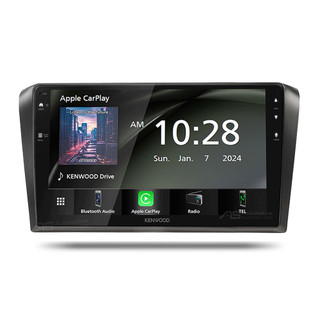 Kenwood DMX80AXS Perfect Fit 9" Radio Android Auto & CarPlay For Mazda 3 2004-2009