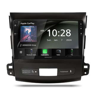 Kenwood DMX80AXS Perfect Fit 9" Radio Android Auto & CarPlay For Mitsubishi Peugeot 2007-2010