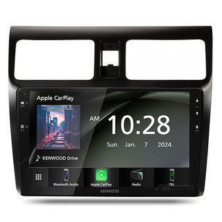 Kenwood DMX80AXS Perfect Fit CarPlay Android Auto 9" Head Unit Kit For Suzuki Swift 2004-11
