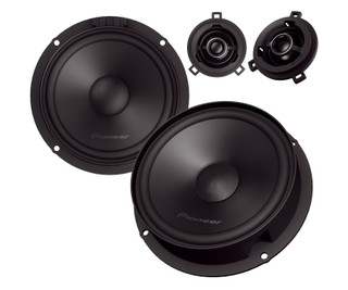 Pioneer TS-Q160C-VW 6.5" 2-Way Component Speakers For Volkswagen Seat Skoda (350W)