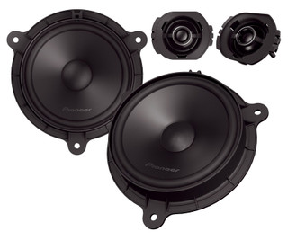 Pioneer TS-Q160C-RN 6.5" OEM Fit 2-Way Component Speakers For Renault Nissan & Dacia 350W