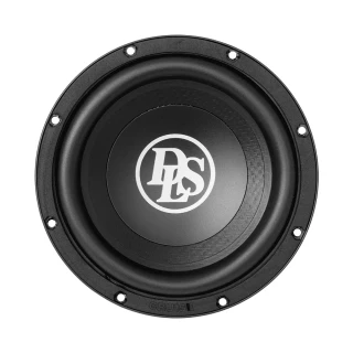 DLS CR8.D2 8" (200mm) Dual 2 Ohm Car Audio Subwoofer 250W RMS Kevlar Bass Driver Die-Cast