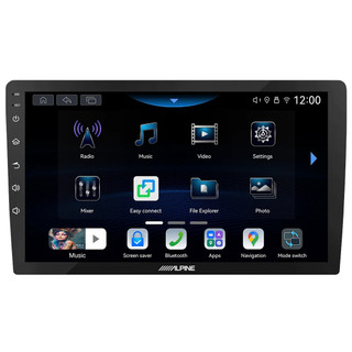 Alpine iNE-AW409S Perfect Fit 9" Android Auto & OS Head Unit With CarPlay 4GB DDR 64GB HD