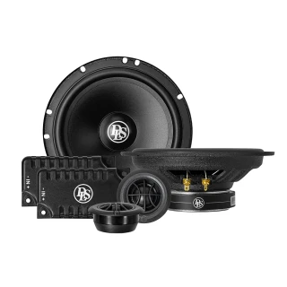DLS PA6.20 6.5" (165mm) 2-Way Car Component Speaker Kit 60W RMS 3 Ohm Silk Dome Tweeter