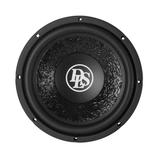 DLS PE10D2 10" (250mm) Dual 2 Ohm Component Subwoofer Non Pressed Paper Cone 300W RMS