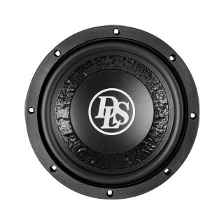 DLS PE8D2 8" (200mm) Dual 2 Ohm Component Subwoofer Non Pressed Paper Cone 200W RMS