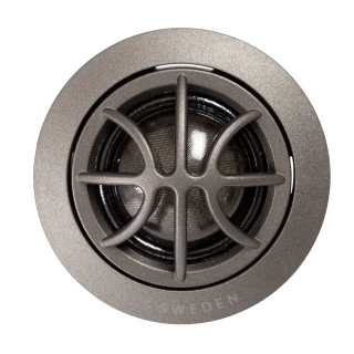 DLS RC25 1" (25mm) Silk Dome Tweeter 50W RMS External 4kHz Crossover Car Audio Speaker
