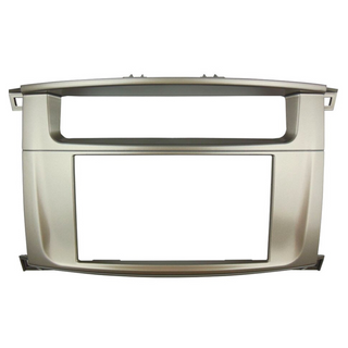 ATD RFP-50738 Double DIN Car Radio Fascia Frame Panel For Toyota Landcruiser (2002-2006)