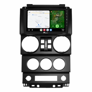 Aerpro 9" AM905D Android Auto DAB Radio Wireless CarPlay For Jeep Wrangler MK3 (2007-2012)
