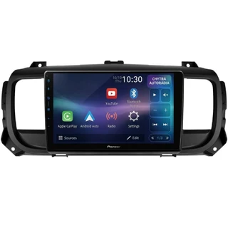 Pioneer SPH-PF97BT Perfect Fit CarPlay Android Auto 9" Head Unit For Vauxhall Vivaro C Proace