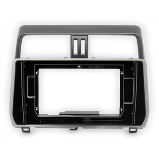 ATD RFP-22025 Perfect Fit Fascia 10" Screen Panel Trim For Toyota Land Cruiser Prado 150 (2017-2020)